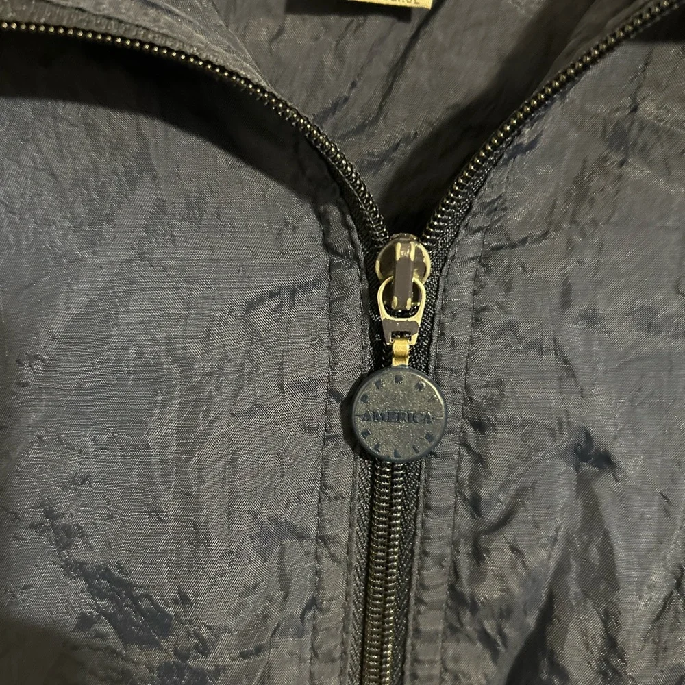 Vintage Perry Ellis Windbreaker Jacket Full Zip Lightweight